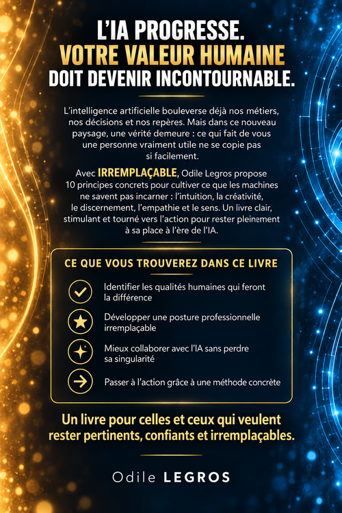 4\ L'IRREMPLAÇABLE - 10 principes pour garder sa place à l'ère de l'IA